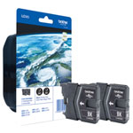 Brother LC985BKBP2 Brother LC985BKBP2 ink cartridge 2 pc(s) Original Black