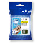 Brother LC421Y Brother LC-421Y ink cartridge 1 pc(s) Original Yellow
