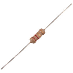 Royal Ohm CFR01SJ022JA10 2R2 5% 1W Axial Carbon Film Resistor