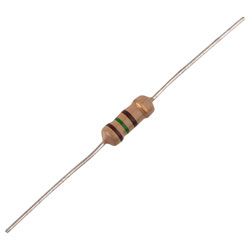 Royal Ohm CFR01SJ0151A10 150R 5% 1W Axial Carbon Film Resistor