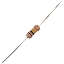 Royal Ohm CFR01SJ0104A10 100K 5% 1W Axial Carbon Film Resistor