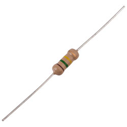 Royal Ohm CFR01SJ0154A10 150K 5% 1W Axial Carbon Film Resistor