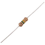 Royal Ohm CFR01SJ0154A10 150K 5% 1W Axial Carbon Film Resistor