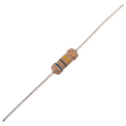 Royal Ohm CFR01SJ0684A10 680K 5% 1W Axial Carbon Film Resistor