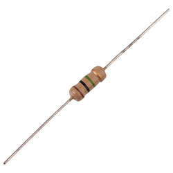 Royal Ohm CFR01SJ0105A10 1M 5% 1W Axial Carbon Film Resistor