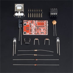 Olimex OLIMEXINO-85-KIT Tiny Arduino Like Board Little Wire ATtiny85 Kit Form