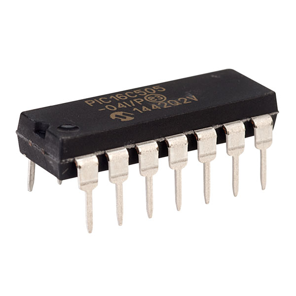 Microchip PIC16C505-04I/P Microcontroller | Rapid Electronics