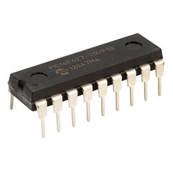 Microchip PIC16F627-20I/P Microcontroller