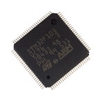 ST STM32F103VCT6 Microcontroller 32-bit ARM Cortex M3 72MHz 256kB LQFP 100