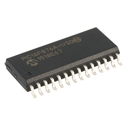 Microchip PIC16F876A-I/SO Microcontroller SMD 8-bit SOIC28