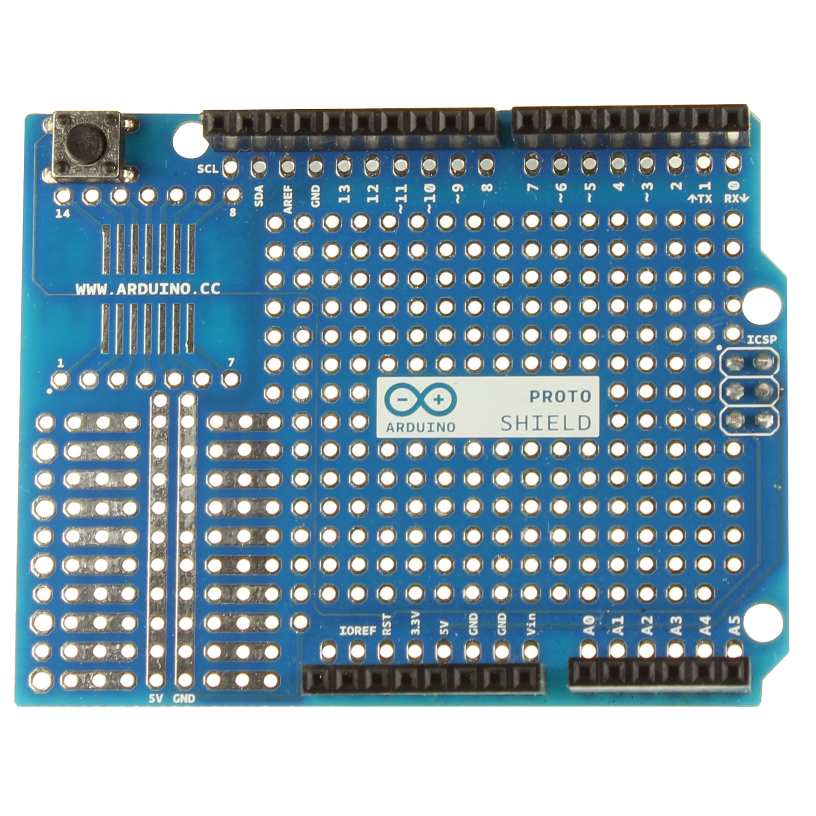 Arduino Proto Shield Rev3 A000077 Assembled Rapid Online 7924