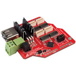 Designer Systems DS-STX4.S 4 Channel Stepper Motor Driver Shield (I2C)