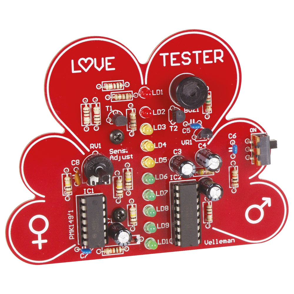 Whadda WSSA149 Love Tester Rapid Online
