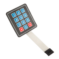 Whadda WPI300 3 X 4 Matrix Membrane Keypad