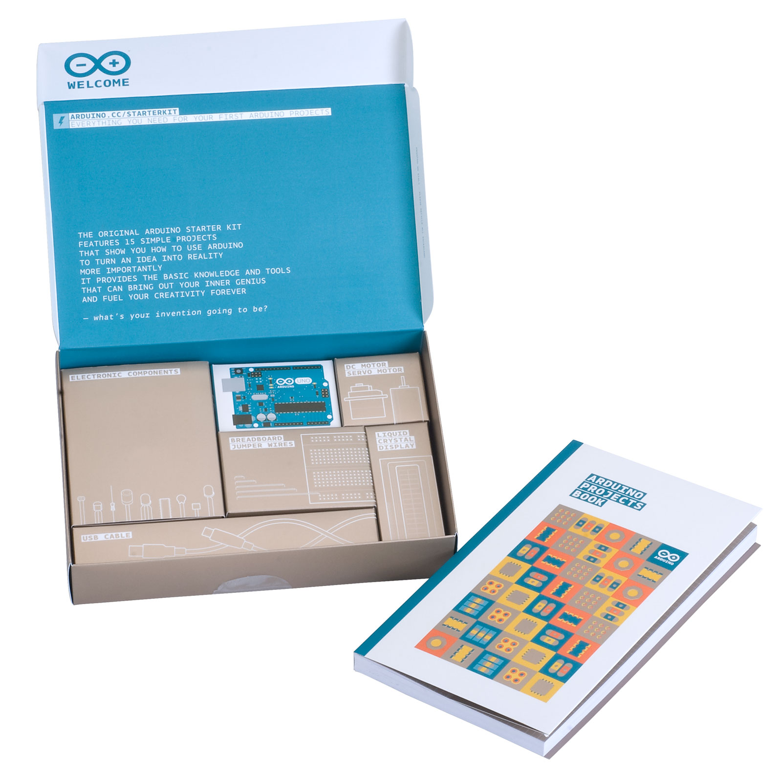 Arduino Starter Kit Book With 170 Pages Project Book