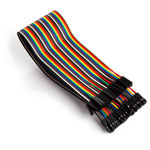 Whadda WPA415 40 Pins 30 Cm Female To Female Jumper Wire (Flat Cable)