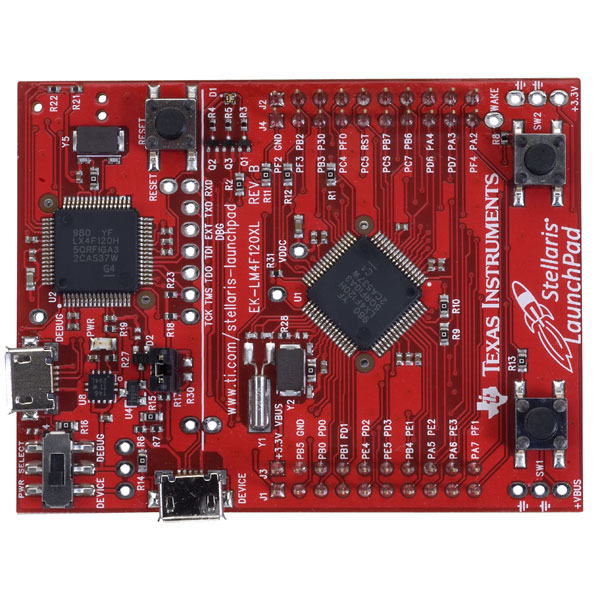 Stellaris® LM4F120 LaunchPad Evaluation Kit Texas Instruments EK