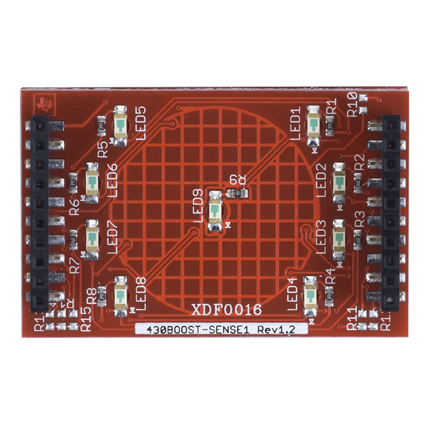 MSP430 Capacitive Touch BoosterPack Texas Instruments 430BOOSTSENSE1