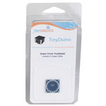 TinyCircuits ASD2412-R-LG Mini Arduino Compatible Circle Edge LEDs Green Shield