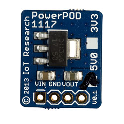 Ciseco B012 PowerPOD 1117 5V0 Takes 5.1V - 16V Input and Outputs a Regulated 5V