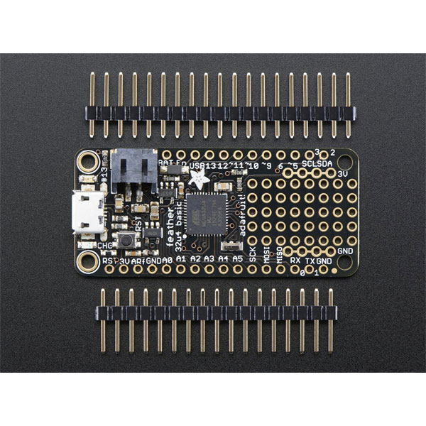 Adafruit 2771 Feather 32u4 Arduino Compatible Basic Proto Rapid Online