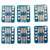 Adafruit 1212 SMT breakout PCB for SOIC or TSSOP 8 Pin Pack of 6