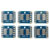 Adafruit 1211 SMT breakout PCB for SOIC or TSSOP 12 Pin Pack of 6