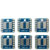 Adafruit 1210 SMT breakout PCB for SOIC or TSSOP 14 Pin Pack of 6