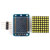 Adafruit 1080 Mini 0.7 8x8 LED Matrix with I2C Backpack Ultra Bright White