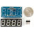 Adafruit 1002 0.56 4-Digit 7-Segment Display with I2C Backpack White