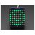 Adafruit 1632 Small 1.2 8x8 Round LED Matrix with I2C Backpack Pure Green