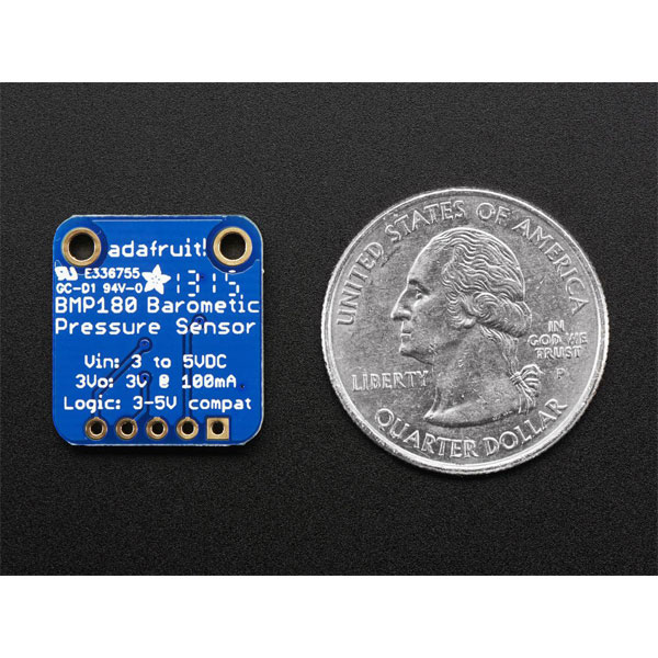 Adafruit 1603 BMP180 Barometric Pressure/Altitude/Temperature Sensor 5V ...