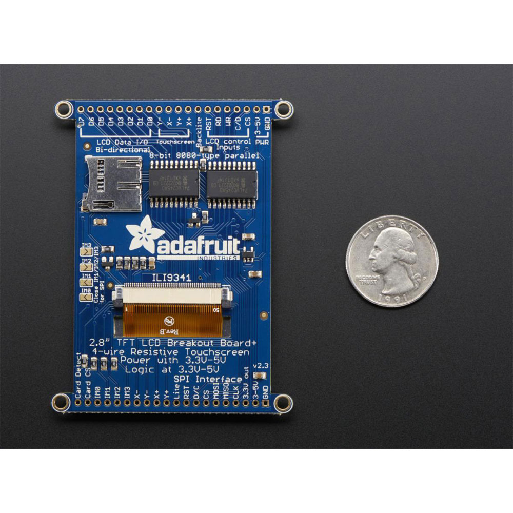 adafruit 2.8 tft lcd