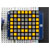 Adafruit 1855 Small 1.2 8x8 Bright Square LED Matrix with I2C Backpack Yellow