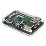 Pimoroni PIM149 Pibow 3 Coupé Ninja Case for Raspberry Pi (Pi 2 & 3)