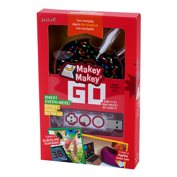 Makey Makey® GO Invention Kit on Your Keychain 