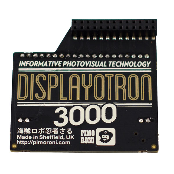 Pimoroni Display O Tron 3000 16x3 Rgb Lcd Display For Raspberry Pi A B 2 Rapid Online