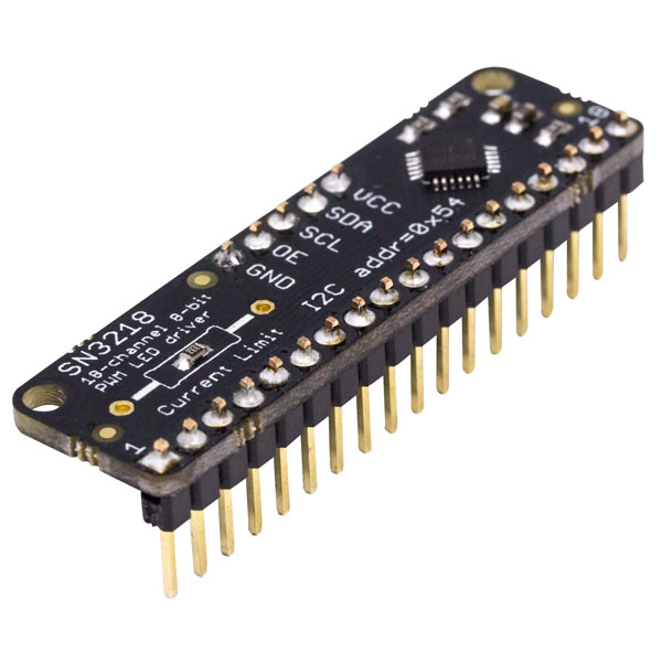 Pimoroni 8-bit LED Driver I2C for Arduino and Raspberry Pi | Rapid Online