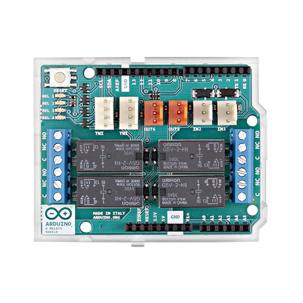 Shield Arduino 4 relais A000110 Arduino - Shields relais