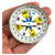 Eisco Plotting Compass, Glass Face, Aluminium Case, 2 Diameter Dial Marked