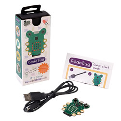 CodeBug Wearable Programmable Computer Board with 4 Inputs