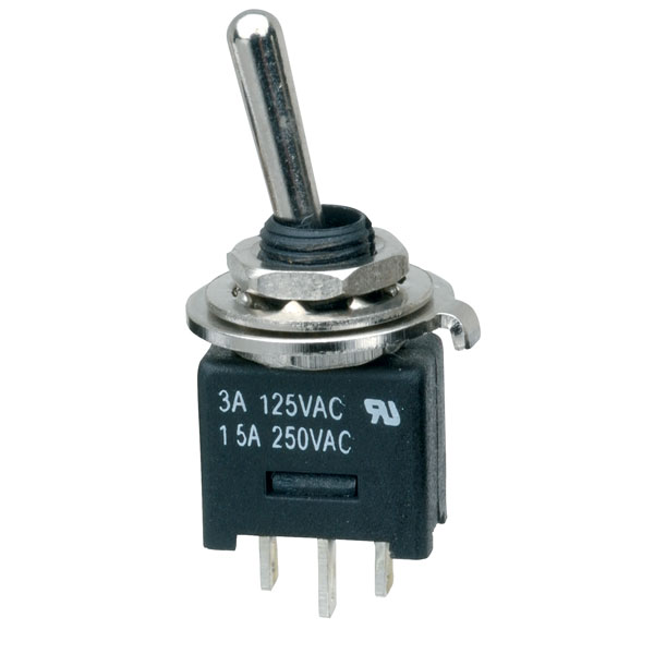 SCI MTE102A1 SPDT Sub-miniature Toggle Switch