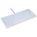 Raspberry Pi RPI-KEYB (UK)-RED/WHITE Keyboard UK Red/White