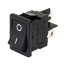 SCI R13-73A DPST Miniature Rocker Switch