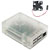 Raspberry Pi 3 Model B+ Case with Cooling Fan - Transparent