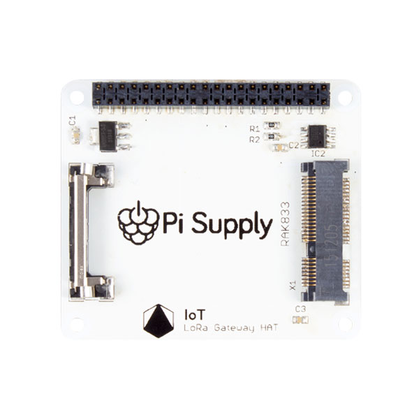 Iot Lora Gateway Hat For Raspberry Pi 868mhz Rapid Online 0492