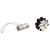 Seeed 110070010 Left Mecanum Wheel Kit Motor, Mount, Shaft Connector & Fixings