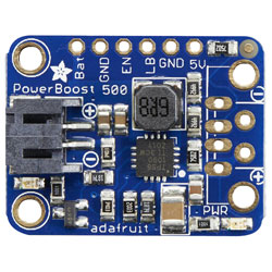 Adafruit 1903 PowerBoost 5V USB Boost 500mA from 1.8V+