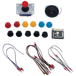 Pimoroni PIM252 Picade Arcade Kit Including HAT & Parts for Raspberry Pi