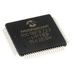 Microchip PIC18F8722-I/PT 8-bit Microcontroller 40MHz TQFP80